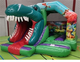 Springkussen Slidecombo Dino